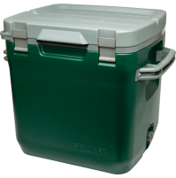 STANLEY ADVENTURE COLD FOR DAYS OUTDOOR COOLER. 30 QT. Green camping cooler